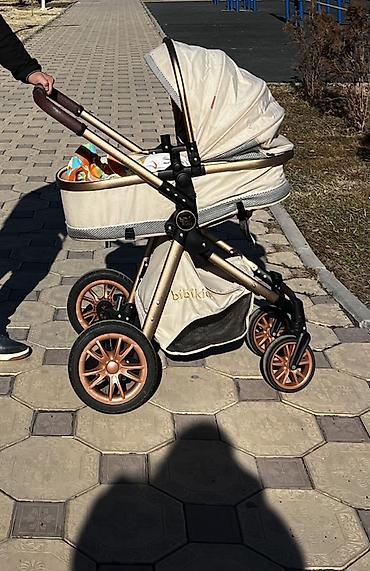 коляски для новорожденных: Детская коляска-люлька Bibikid. - Тип: прогулочная система с — 1