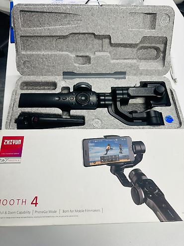 jack e4: Стабилизатор длля телефона. Zhiyun Smooth 4 — 3-осевой, полный — 1