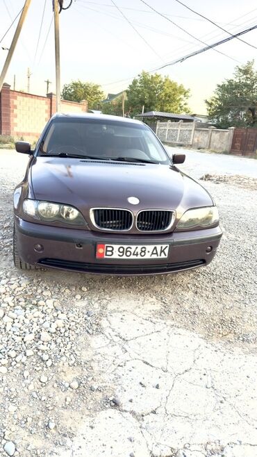 авто расрочку бишкек: BMW 3 series: 2001 г., 1.9 л, Механика, Газ, Седан