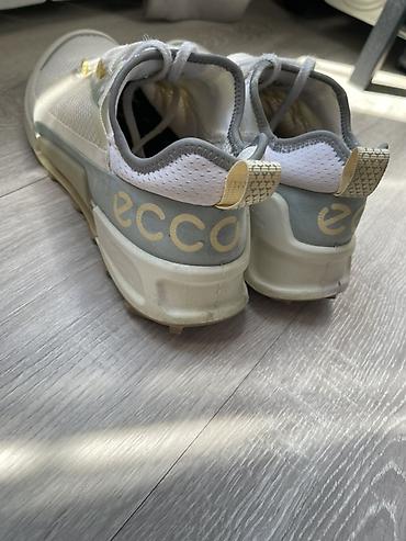 кросовки ecco: ECCO BIOM 2.1 X Country в бело желтом цвете с сетчатым верхом — 10