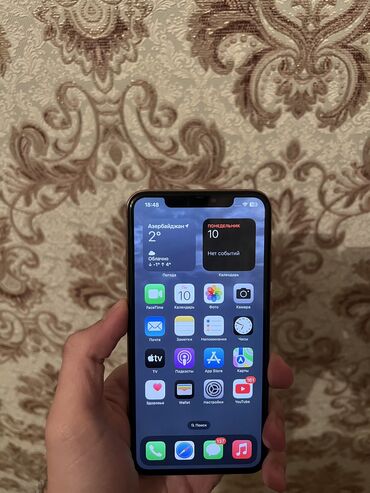 ikinci el telefon redmi: IPhone Xs Max, 256 GB, Qızılı, Simsiz şarj, Face ID