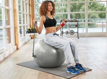Rekviziti za vežbanje: #0485 Crivit Fitness Ball - Lopta za vežbanje; Gimnastička loptaSa 2 — 5