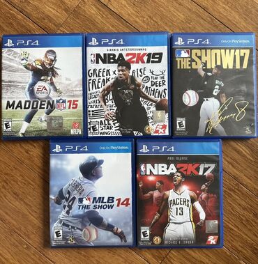 diş ağardan: 1 ededi - 20 azn, Toplu 5 eded - 80 azn PS4 oyun diskləri dəsti –