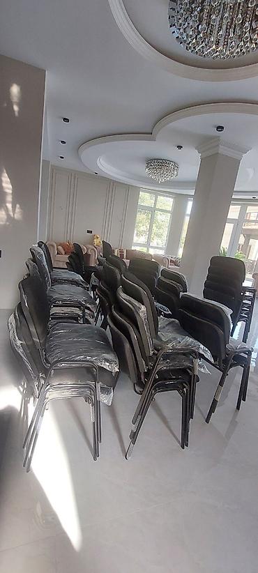stul ofis: Məhsul: Tədbir/konfrans/çuğundurxana tipli stul - Rəng: Qara - — 5