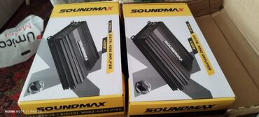 Səsgücləndirici və qəbuledicilər: SoundMax 600.1D monobolk.Tezedi Bass rerulyatoru usdunde