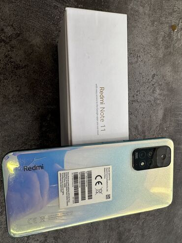 redmi note 11 цена бишкек: Xiaomi, Redmi Note 11, Колдонулган, 128 ГБ, 2 SIM