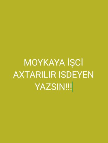 Tibb, əczaçılıq: Avtoyuyucu tələb olunur, Dəyişən qrafik, Tam iş günü, Gündəlik ödəniş