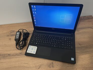 наклейка на ноутбук: Ноутбук, Dell, 8 ГБ ОЗУ, Intel Core i3, 15.6 ", Б/у, Для несложных задач, память HDD + SSD