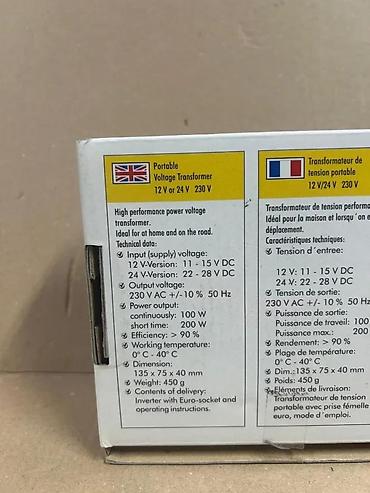 menta sadnice: IVT Power Inverter – prenosni pretvarač napona DC u AC - Ulaz (12 V — 4