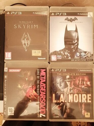 Xbox Series X: PS3 oyunları (birlikdə - 25 manat): 1. Skyrim 2. Batman Arkham Origins