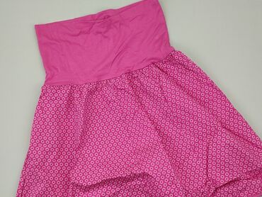 różowa spódnice w kratkę: Skirt, S (EU 36), condition - Very good