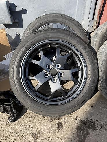 Шины и диски: Литые Диски R 17 Toyota, Комплект, отверстий - 5, Б/у — 3