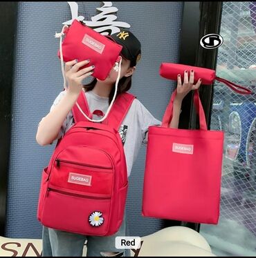 Məktəb çantaları: Dəst çantalar məktəb çantalar 20 azn — 14