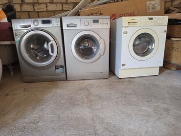 paltaryuyan alişi: Siemens və Indesit markalı önyükləməli paltaryuyan maşınlar dəsti