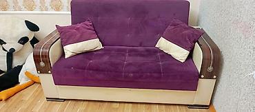 Divanlar: Divan-kravat, İşlənmiş, Açılan, Bazalı, Parça, Çatdırılma yoxdur — 1