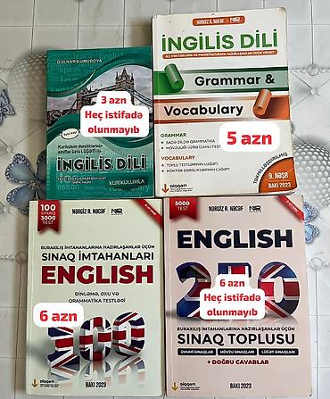 mis qablarin satisi: İkinci əl kitablar
Təzədir,içi təmizdir — 5