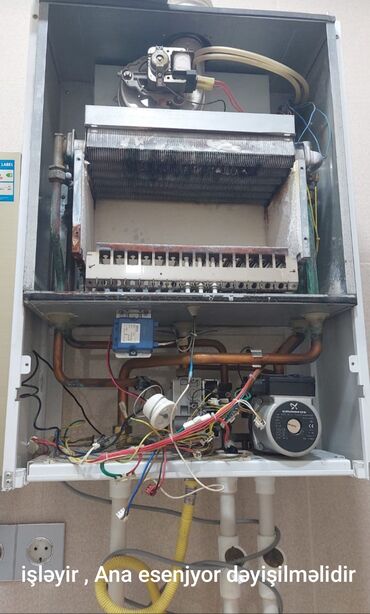 Radiatorlar: Divar tipli qaz kombisi 32 Termoqaz - Qapalı yanma kameralı, baca