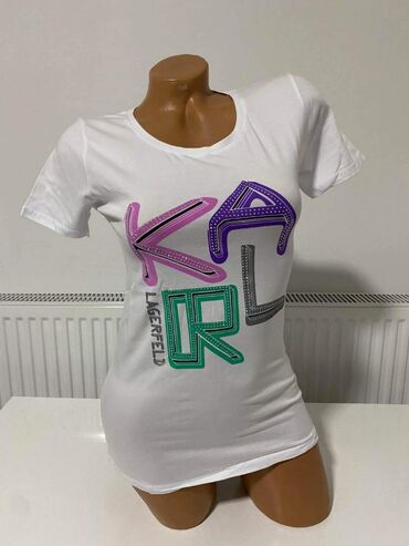 Majice kratkih rukava: Firmirane majce Likra Vel : ( 2s 2m 2l ) 6 - komada u seriji — 22