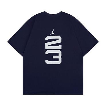 nike tech flecce: Мужская футболка, M, Air Jordan, Новый, цвет - Синий, Самовывоз, Платная доставка — 2