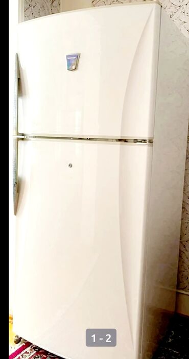 böyük soyuducu: Новый Холодильник Sharp, Двухкамерный, цвет - Белый