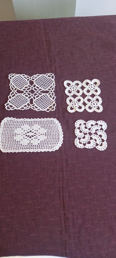 oprema za krevetac: Doilies, color - White