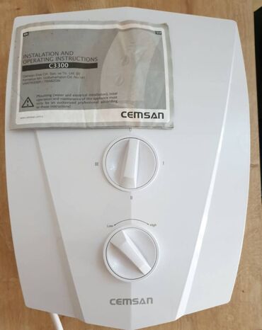 ortimax su filteri: Su qızdırıcısı cəmi üç dəfə istifadə olunub, əla vəziyyətdədir