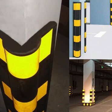 Təhlükəsizlik sistemləri: KÜNC QORUYUCU PARKİNG ÜÇÜN 80sm OVAL və DÜZ DİVAR KÜNC QORUYUCULAR — 6