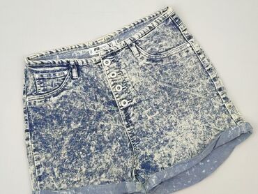 jeansy push up z wysokim stanem: FB Sister, Shorts for women, size XL (EU 42)