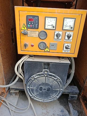 dizel saat: Generator – 30 kVA, 3 faza Texniki xüsusiyyətlər: - Güc: 30 kVA - — 5