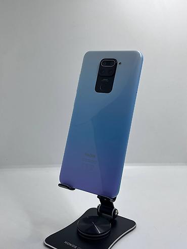 note 14: Redmi, Redmi Note 9, Б/у, 64 ГБ, цвет - Голубой, 2 SIM — 6