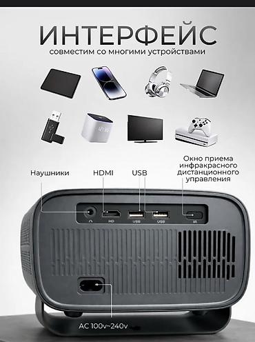3d print: Проектор 4K Ultra HD с Android 13 - Изображение 4K Ultra HD, лампа — 4