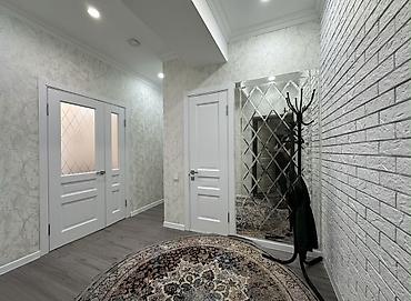 1 комнатная бишкек: 2 комнаты, 63 м², 12 этаж, Дизайнерский ремонт — 1