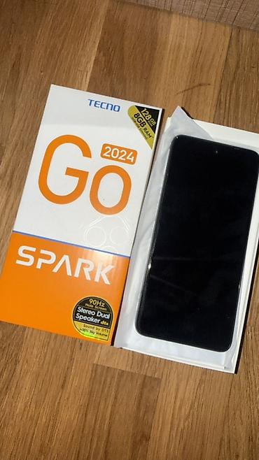 infinix gt 10: Tecno Spark Go 2024, 128 GB, rəng - Qara — 2