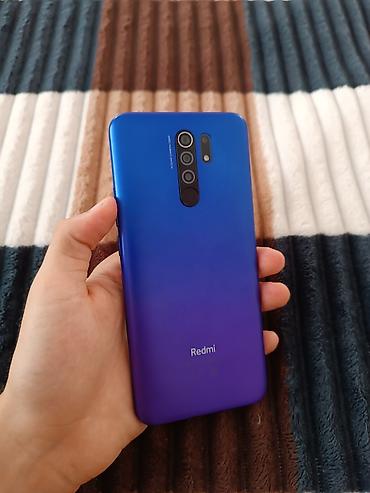 купить ноутбук бу: Redmi 9, 32 ГБ, цвет - Голубой, Отпечаток пальца — 1