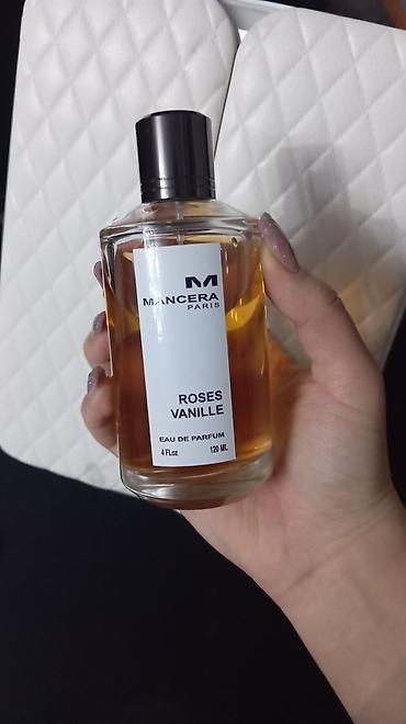 Şəxsi əşyalar: Mancera Paris Roses Vanille – Eau de Parfum originaldı, hər tərəfli — 2