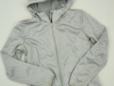 jeansy damskie jasne z wysokim stanem: Hoodie, S (EU 36), condition - Very good