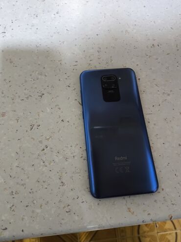 maşın ucun manitorlar: Redmi Note 9, 128 ГБ, цвет - Синий, Две SIM карты, Face ID, Отпечаток пальца