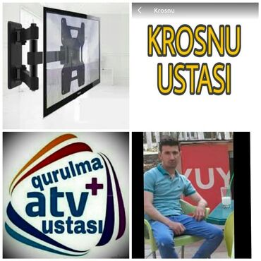sik səkiləri v Azərbaycan | DONLAR: Krosnu ustasi Kanallarin yiğilmasi Televizorlarin evlərə divara