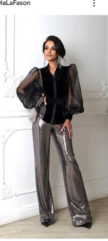 Другая одежда на прокат: Праздничные брюки с пайетками - Тип: женские брюки — 9