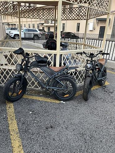 Электротранспорт: Şəhər və off-road üçün komfortlu elektrik velosipedi Xüsusiyyətlər: - — 1