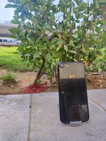 защитное стекло iphone: IPhone 7, 32 ГБ, Jet Black, Отпечаток пальца
