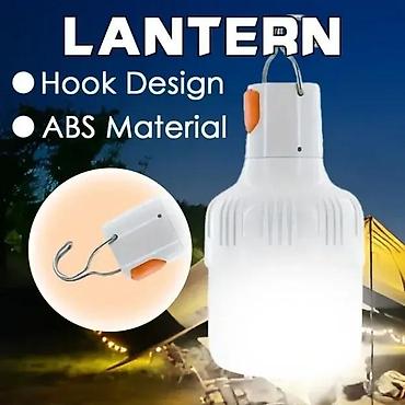 Oprema za kampovanje: LED kamp lampa sa kukom NOVO. Karakteristike: 1. ✨ Široko — 6