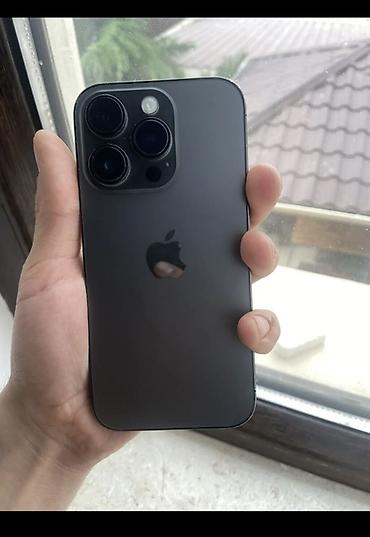 iphone 4 pro max: IPhone 14 Pro, 256 GB, Qara, Zəmanət, Simsiz şarj, Face ID — 2