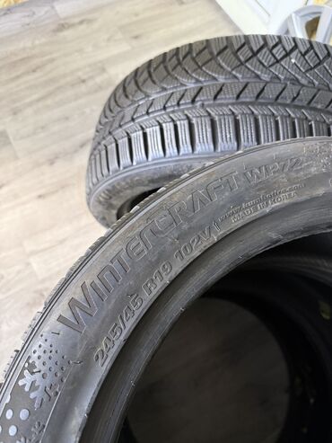 шины r16c: Шиналар 275 / 40 / R 19, Кыш, Колдонулган, Комплект, Жеңил унаалар, Корея, Kumho