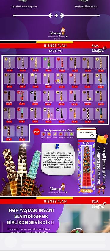 Hazır biznes: XANIMLARA ÖZƏL BİZNES TƏKLİFİ 🧇 STİCK WAFFLE© Əzi̇z xanımlar — 6
