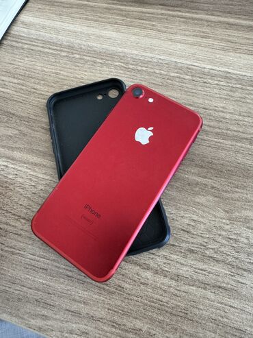 telefonlar 2ci el: IPhone 7, 256 GB, Qırmızı, Barmaq izi, Zəmanət