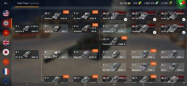 Tank: World of Tanks Blitz hesabı – yüksək səviyyəli - Səviyyə X tanklar — 6