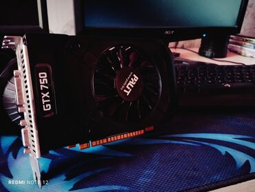 Видеокарты: Видеокарта, Б/у, Palit, GeForce GTX, 2 ГБ, Для ПК