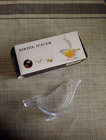 limon satışı: Birdie Juicer – sitrus şirəçıxaran - Dizayn: quş formasında, şəffaf — 1