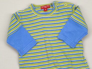 bluzki w paski: Bluzka, 0-3 m, stan - Dobry